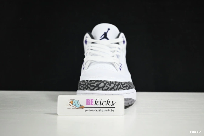Cheap BK “dark jordan 3 air iris” ct8532-105 1129